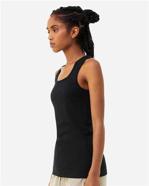 BELLA  CANVAS 1081 Women's Micro Rib Tank - Side view