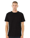BELLA  CANVAS 3201 Men's Heather CVC Raglan Tee - Front view