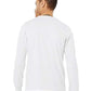 BELLA  CANVAS 3501CVC Heather CVC Long Sleeve Tee - Back view