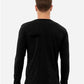 BELLA  CANVAS 3501CVC Heather CVC Long Sleeve Tee - Back view