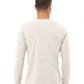 BELLA  CANVAS 3513 Unisex Triblend Long Sleeve Tee - Back view