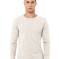 BELLA  CANVAS 3513 Unisex Triblend Long Sleeve Tee - Front view