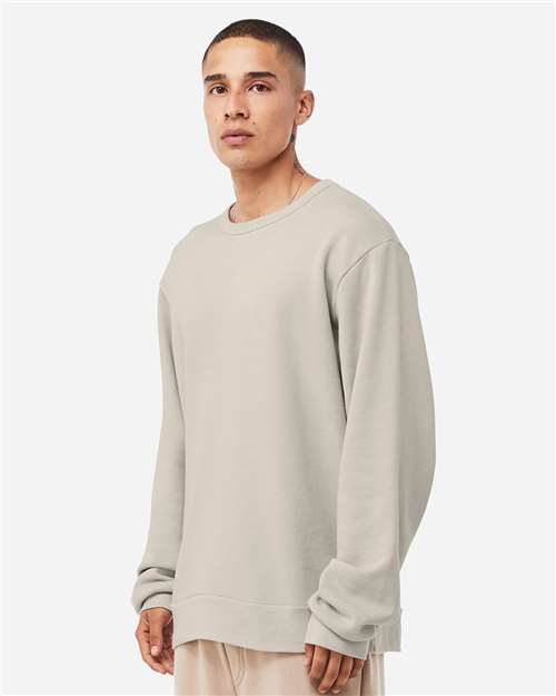 BELLA  CANVAS 3911 Unisex Sponge Fleece Classic Crewneck Sweatshirt - Side view