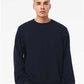 BELLA  CANVAS 3911 Unisex Sponge Fleece Classic Crewneck Sweatshirt - Front view
