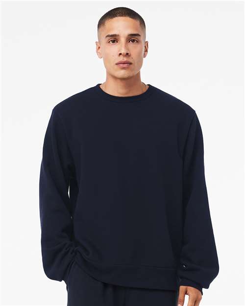 BELLA  CANVAS 3911 Unisex Sponge Fleece Classic Crewneck Sweatshirt - Front view