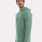 ComfortWash by Hanes GDH280 Unisex Garment-Dyed Jersey Hooded Long Sleeve T-Shirt - Side view