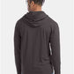 ComfortWash by Hanes GDH280 Unisex Garment-Dyed Jersey Hooded Long Sleeve T-Shirt - Back view