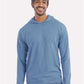 ComfortWash by Hanes GDH280 Unisex Garment-Dyed Jersey Hooded Long Sleeve T-Shirt - Front view