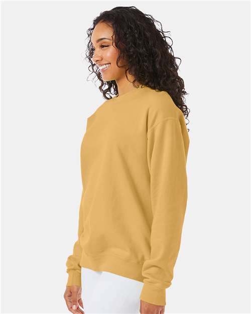 ComfortWash by Hanes GDH400 Unisex Garment-Dyed Crewneck Sweatshirt - Side view