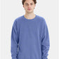 ComfortWash by Hanes GDH400 Unisex Garment-Dyed Crewneck Sweatshirt - Front view
