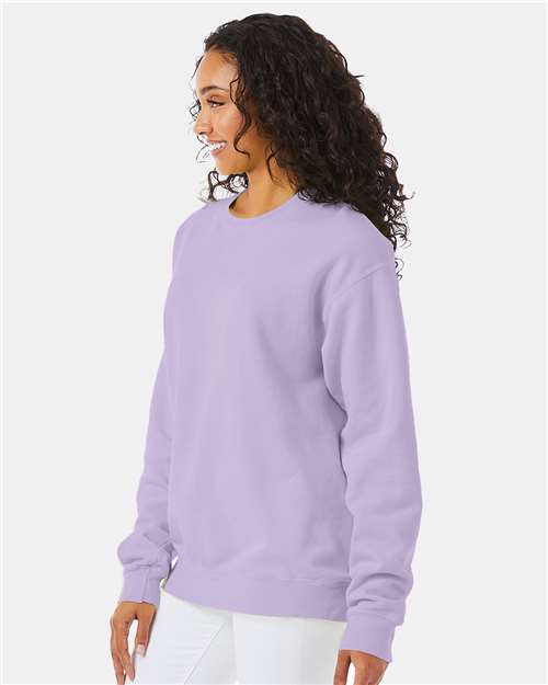 ComfortWash by Hanes GDH400 Unisex Garment-Dyed Crewneck Sweatshirt - Side view