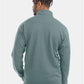 ComfortWash by Hanes GDH425 Unisex Garment-Dyed Quarter-Zip Sweatshirt - Back view