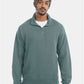 ComfortWash by Hanes GDH425 Unisex Garment-Dyed Quarter-Zip Sweatshirt - Front view