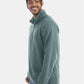 ComfortWash by Hanes GDH425 Unisex Garment-Dyed Quarter-Zip Sweatshirt - Side view