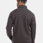 ComfortWash by Hanes GDH425 Unisex Garment-Dyed Quarter-Zip Sweatshirt - Back view