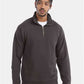ComfortWash by Hanes GDH425 Unisex Garment-Dyed Quarter-Zip Sweatshirt - Front view