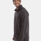 ComfortWash by Hanes GDH425 Unisex Garment-Dyed Quarter-Zip Sweatshirt - Side view