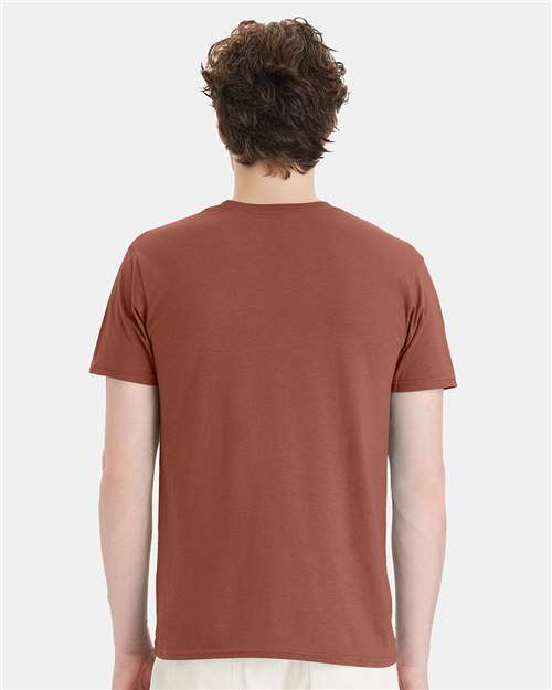 Hanes 4980 Unisex United T-Shirt - Back view