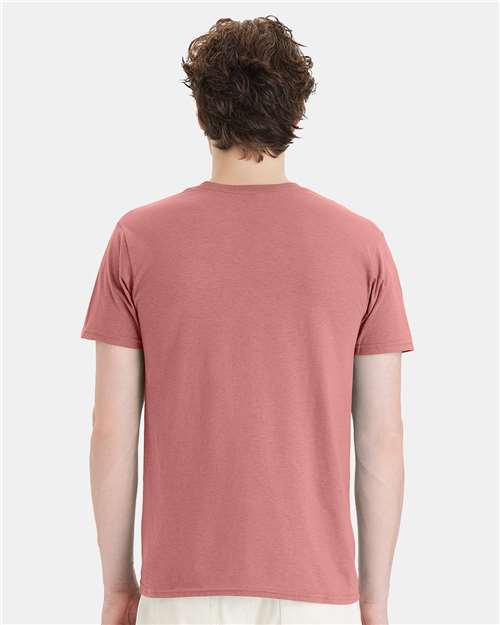 Hanes 4980 Unisex United T-Shirt - Back view