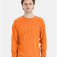 Hanes 5286 Unisex Essential-T Long Sleeve T-Shirt - Front view