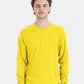 Hanes 5286 Unisex Essential-T Long Sleeve T-Shirt - Front view