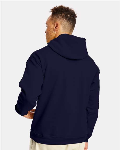 Hanes P170 Unisex EcoSmart? Hooded Sweatshirt - Back view