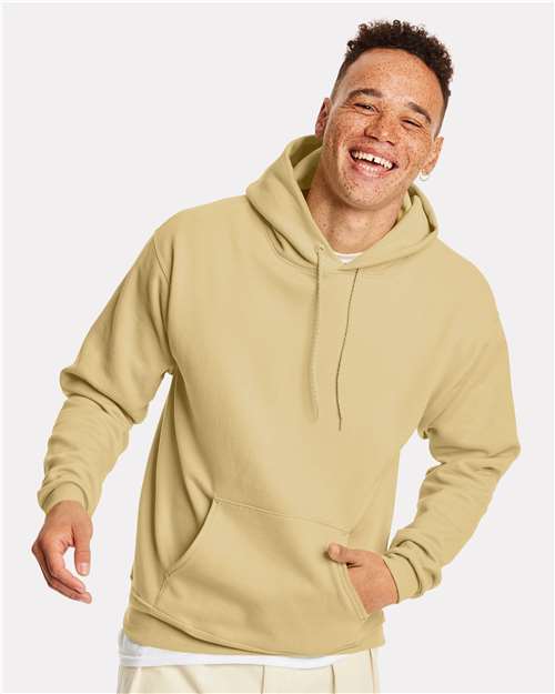 Hanes P170 Unisex EcoSmart? Hooded Sweatshirt - Front view