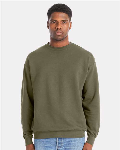 Hanes RS160 Unisex Perfect Sweats Crewneck Sweatshirt - Front view