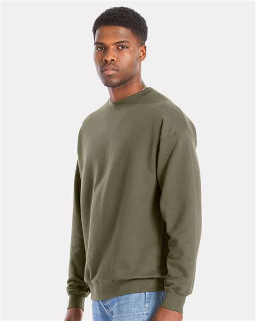 Hanes RS160 Unisex Perfect Sweats Crewneck Sweatshirt - Side view