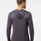 Paragon 220 Unisex Bahama Performance Hooded Long Sleeve T-Shirt - Back view
