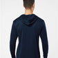 Paragon 220 Unisex Bahama Performance Hooded Long Sleeve T-Shirt - Back view