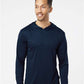 Paragon 220 Unisex Bahama Performance Hooded Long Sleeve T-Shirt - Front view