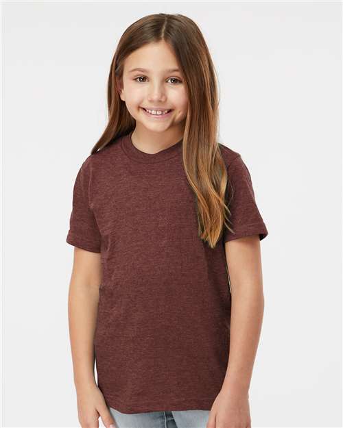 Tultex 235 Youth Fine Jersey T-Shirt - Front view