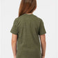 Tultex 235 Youth Fine Jersey T-Shirt - Back view