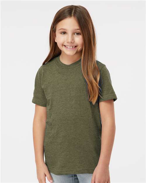 Tultex 235 Youth Fine Jersey T-Shirt - Front view