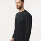 Dickies WL50 Men's Traditional Heavyweight Long Sleeve T-Shirt - Side view