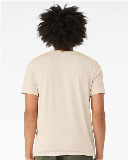 BELLA  CANVAS 3001CVC CVC Jersey Tee - Back view