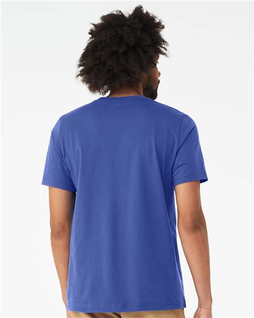 BELLA  CANVAS 3001CVC CVC Jersey Tee - Back view