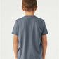 BELLA  CANVAS 3001Y Youth Jersey Tee - Back view