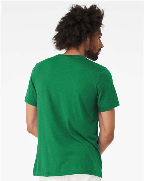 BELLA  CANVAS 3413 Triblend Tee - Back view