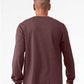 BELLA  CANVAS 3501CVC Heather CVC Long Sleeve Tee - Back view
