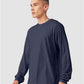 BELLA  CANVAS 3501CVC Heather CVC Long Sleeve Tee - Side view