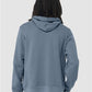 BELLA  CANVAS 3719 Unisex Sponge Fleece Hoodie Sweatshirt - Back view