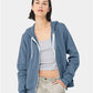 BELLA  CANVAS 3739 Unisex USA-Made High Visibility Hooded Sweatshirt - Front view