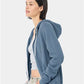 BELLA  CANVAS 3739 Unisex USA-Made High Visibility Hooded Sweatshirt - Side view