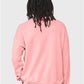 BELLA  CANVAS 3945 Unisex Sponge Fleece Drop Shoulder Crewneck Sweatshirt - Back view