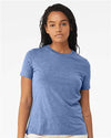 BELLA  CANVAS 6413 Women?s Relaxed Fit Triblend Tee - Front view