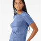 BELLA  CANVAS 6413 Women?s Relaxed Fit Triblend Tee - Side view