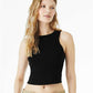 BELLA  CANVAS 1019 Women's Micro Rib Racer Tank - Front view