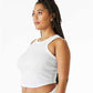 BELLA  CANVAS 1019 Women's Micro Rib Racer Tank - Side view